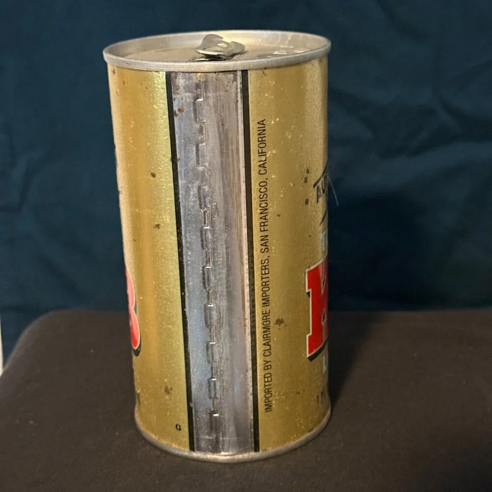 Australian Export Tooths KB Lager steel vintage  beer can